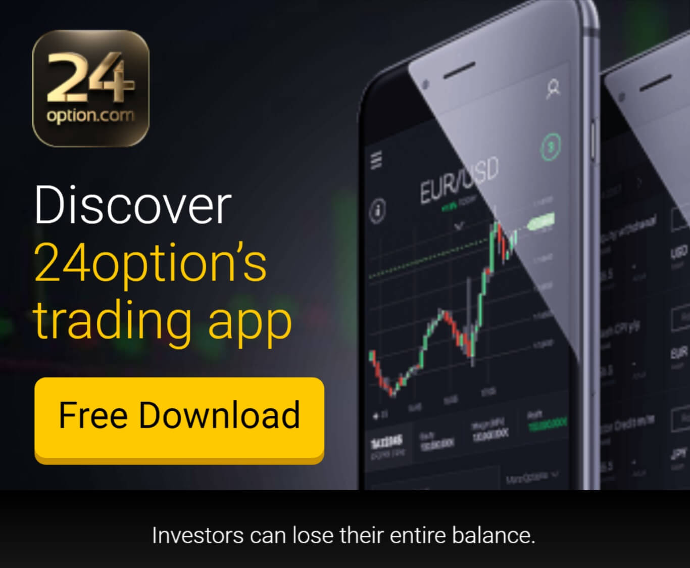 24option App Mobile Trading - Binoption