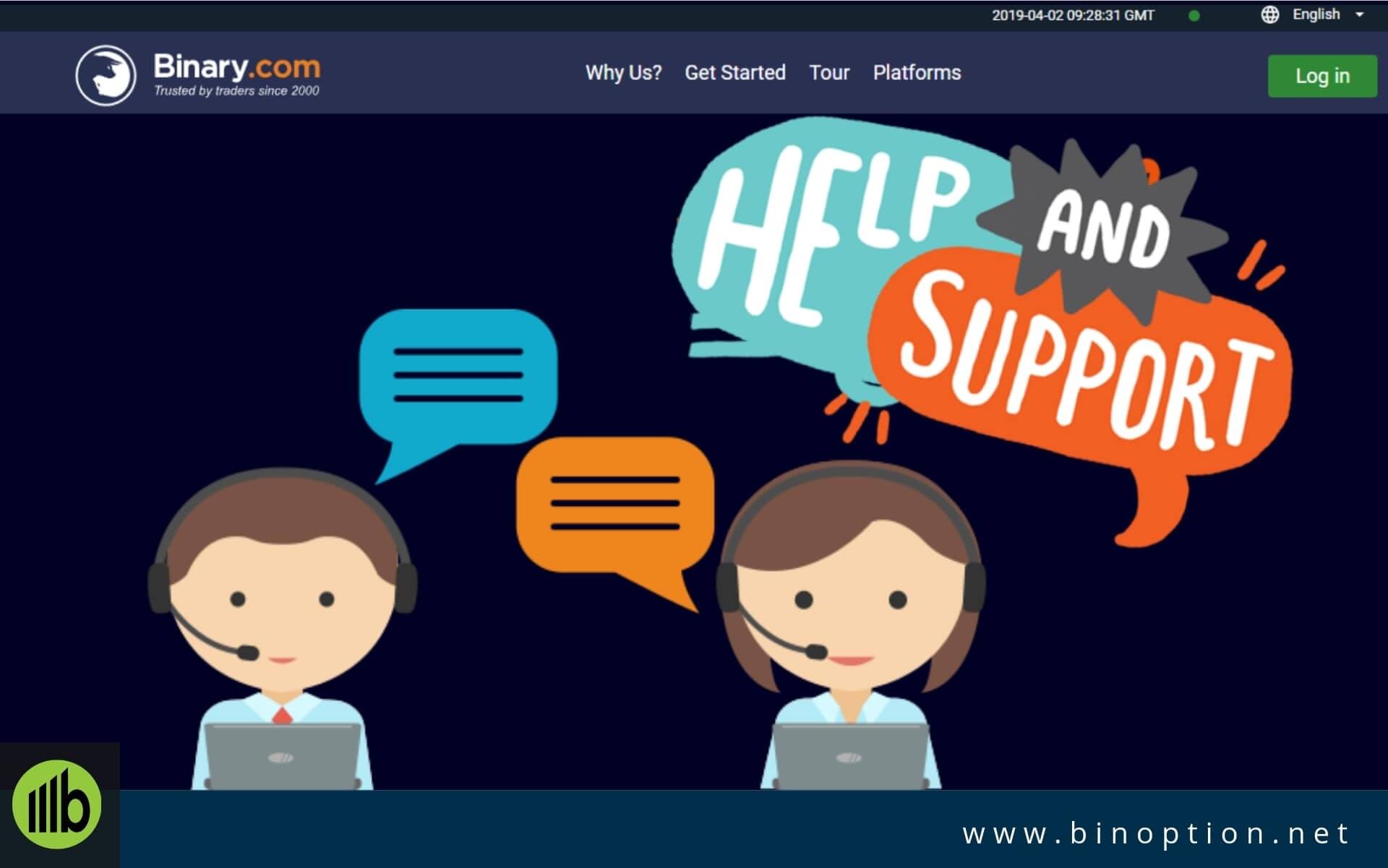 Customer Support Information - Binoption