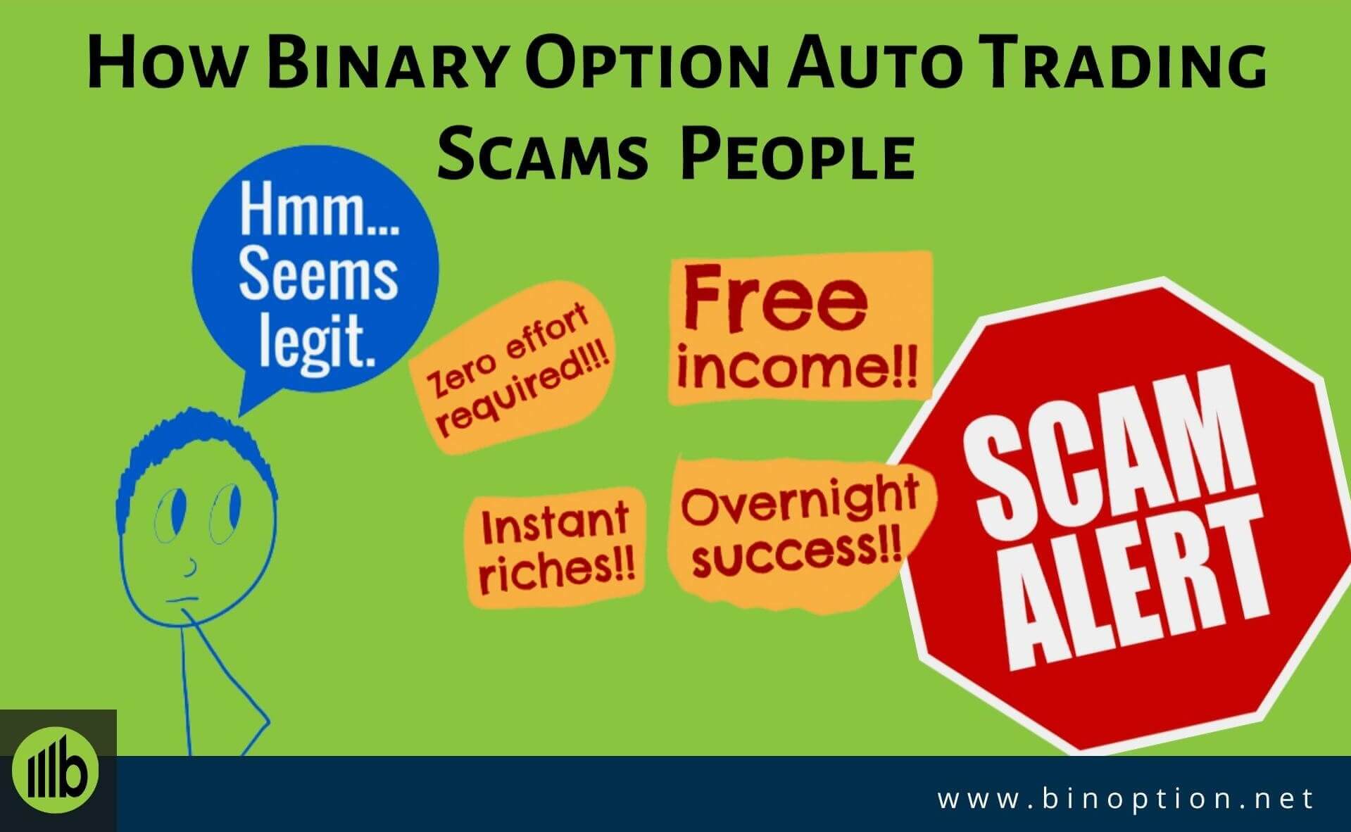 binary option software scams