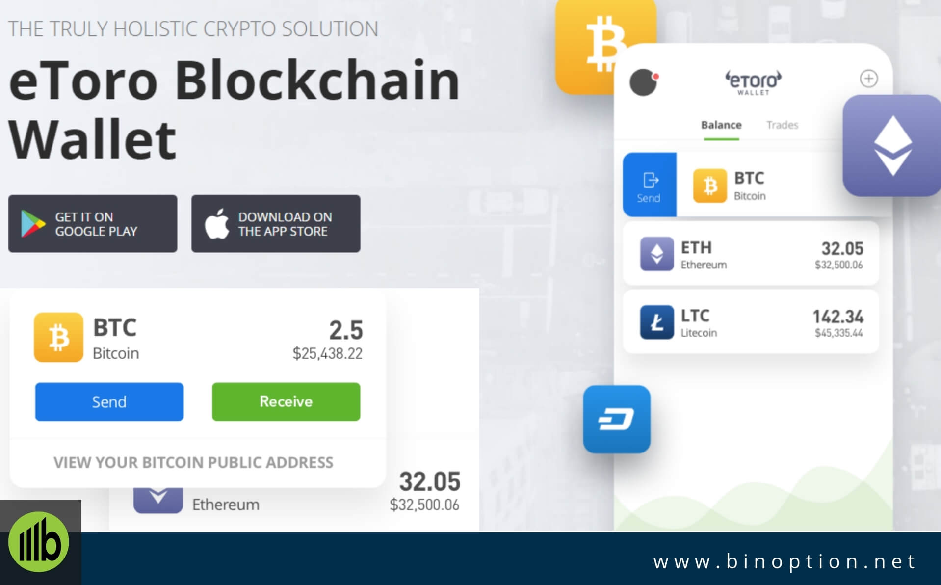 eToro Wallet For Crypto - Binoption