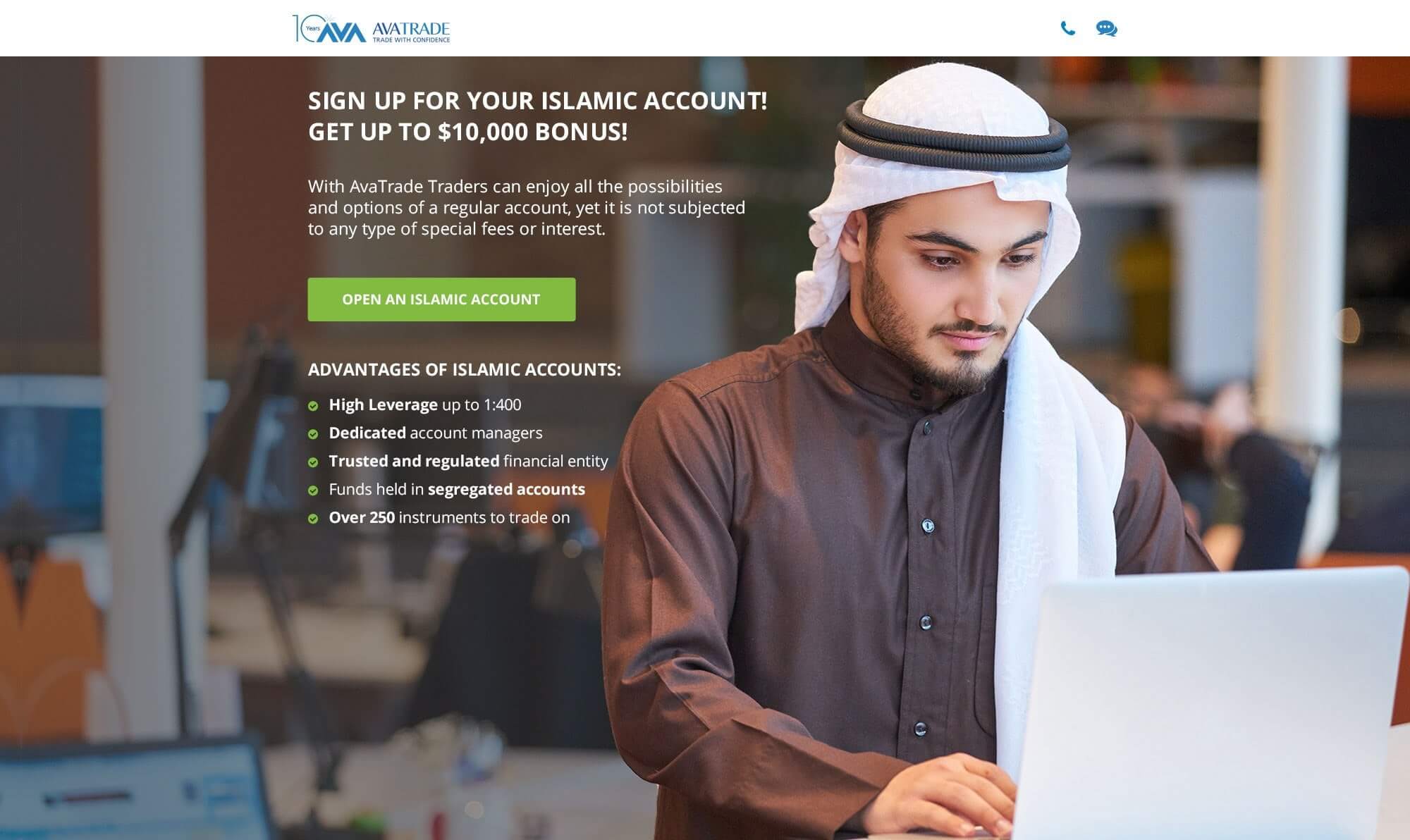 Islamic Account - Binoption