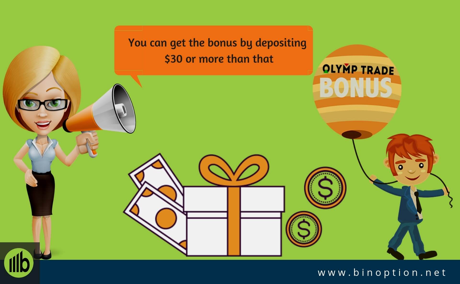 Olymp Trade Bonus Facility - Binoption