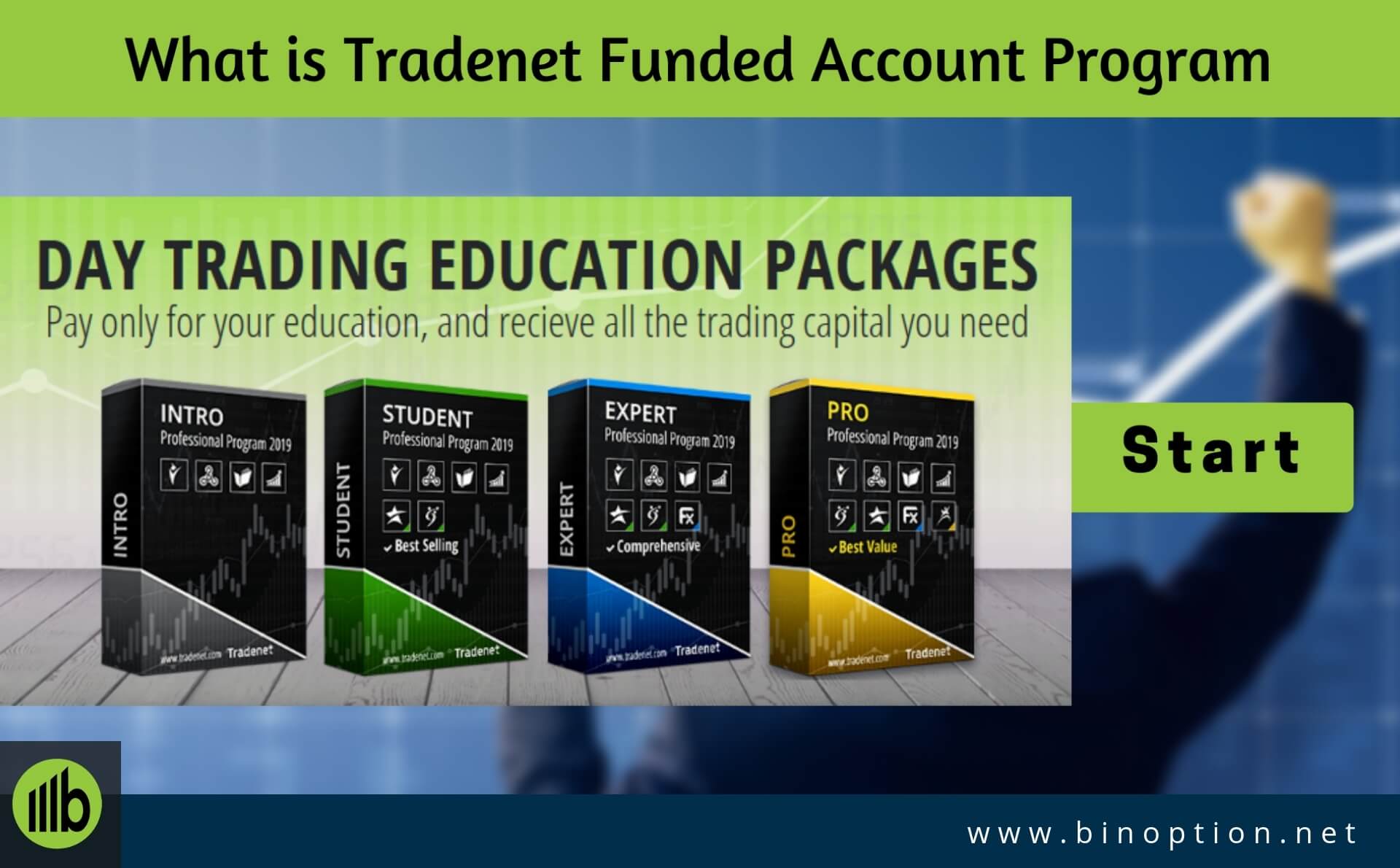 What Is Tradenet Funded Account Program - Binoption