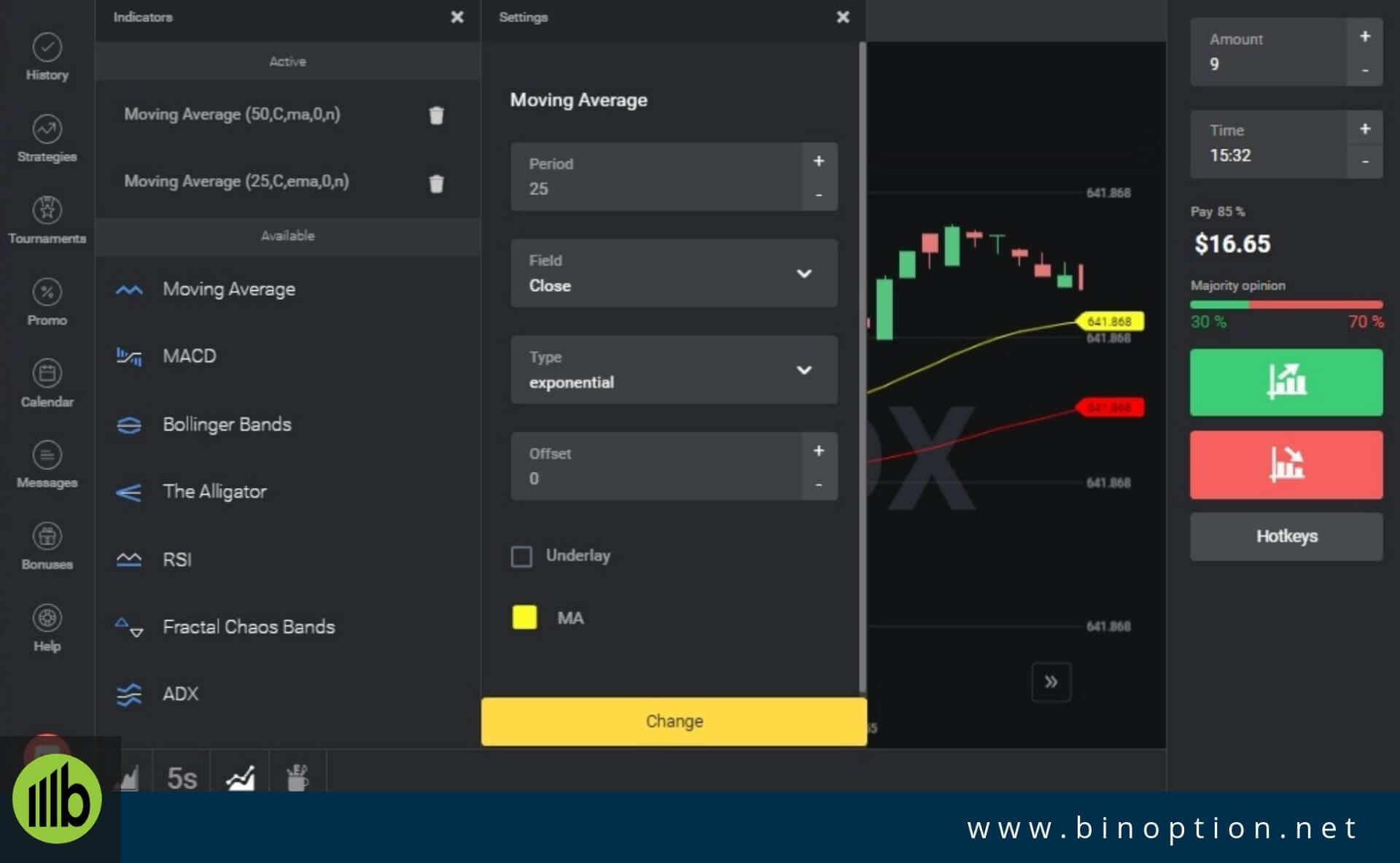 Binomo Platform For Trading - Binoption