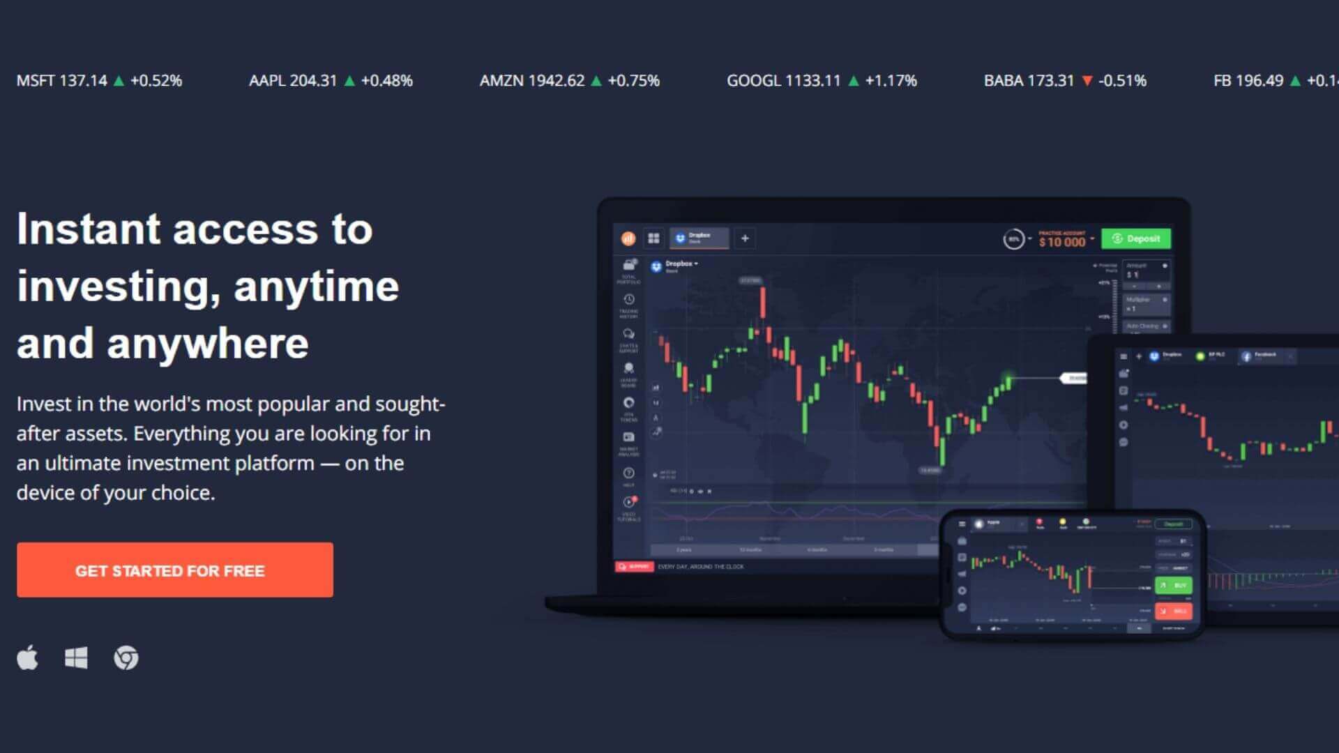 Why Invest With IQ Option Trading App-Option Invest