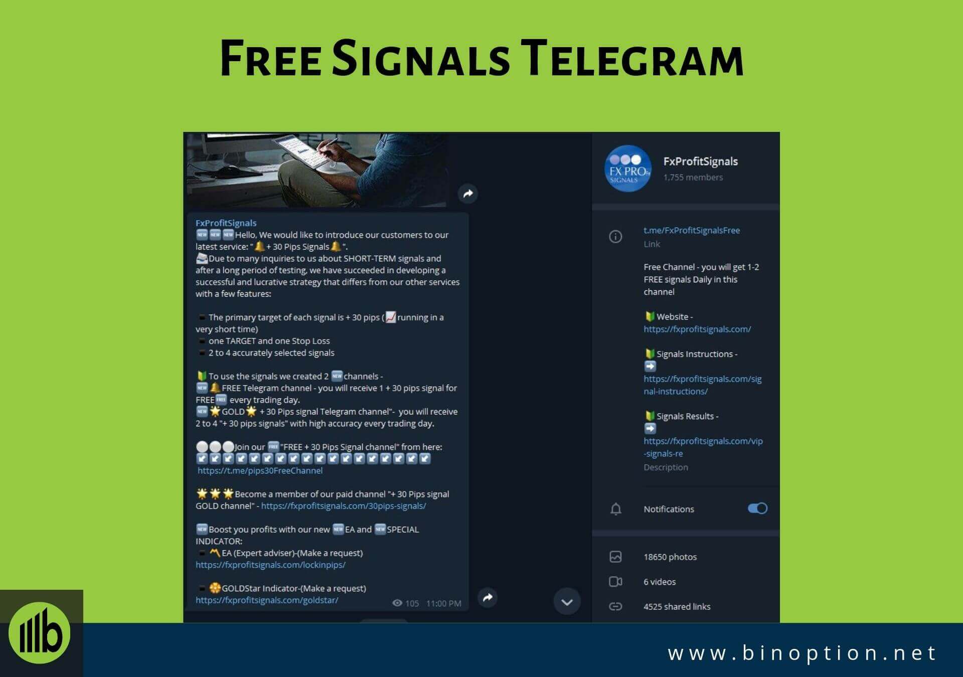 Fx Profit Signals Free Signals Telegram-Binoption