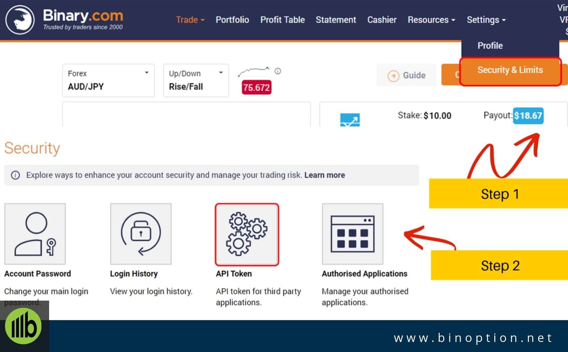 Binary.Com Opening Account Step 1 And 2-Binoption