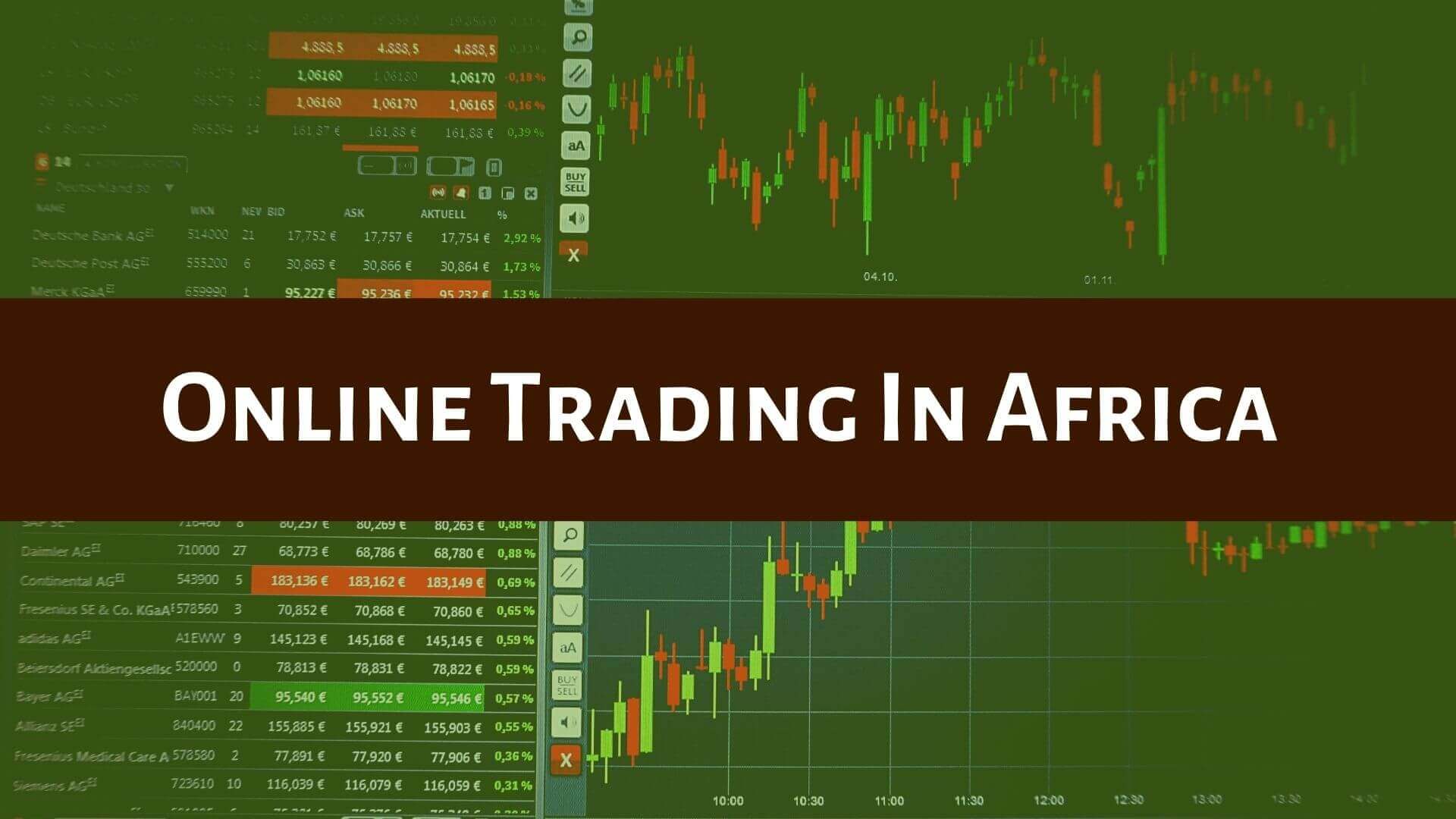 Online Trading In Africa And Coronavirus