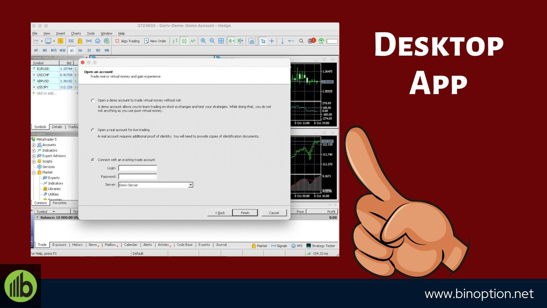 MT5 Desktop App-Binoption